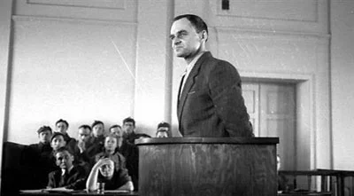 Витольда Пилецкий на процессе, 1948 г.