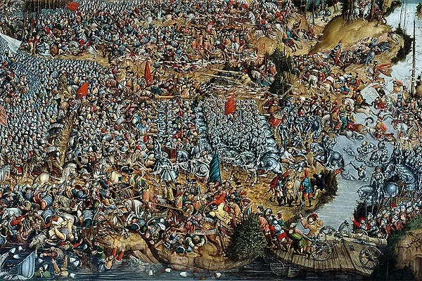 «Bitva pad Oršaj». Karcina 1520-ch hadoŭ, aŭtar nieviadomy