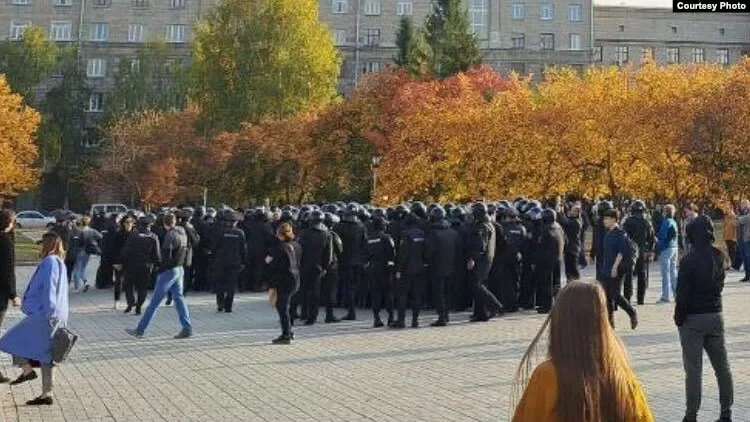 Задержания в Новосибирске