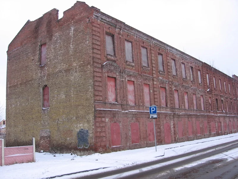Былая гасцініца «Беразіна» ў Бабруйску, дзе ў 1930-я размяшчалася НКВД.