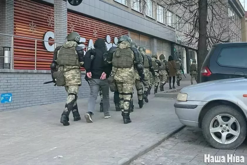 Задержанные жители Минска. 27 февраля 2022 года