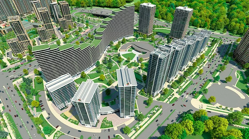 План жилого комплекса «Минск Мир»