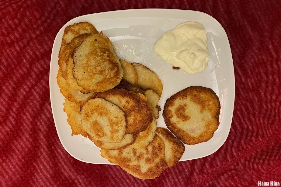 драники potato pancakes