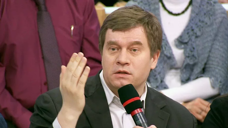 Павел Свецянкоў, скрыншот: 1tv.ru.