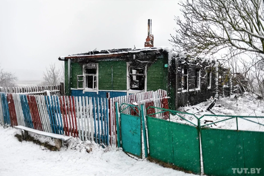 Дом убитого Шугалея. Фото Дмитрия Брушко, Tut.by