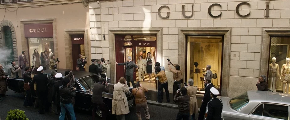 Кадр из фильма «Дом Gucci»