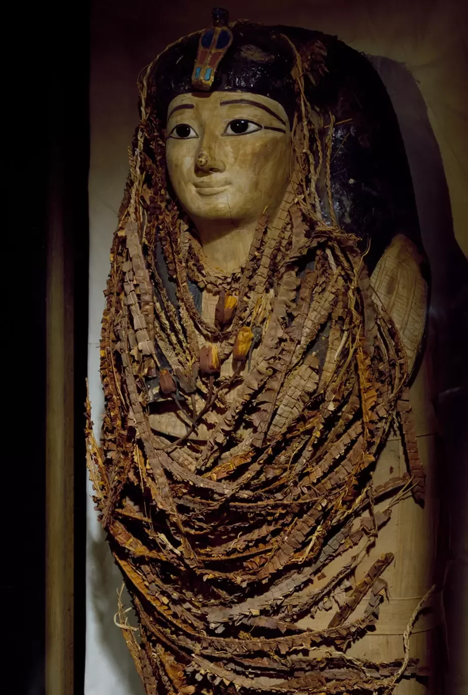 Саркофаг фараона Аменхотепа I в Египетском музее в Каире