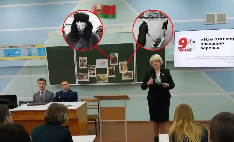 Выступление на уроке депутата Лилии Кирьяк