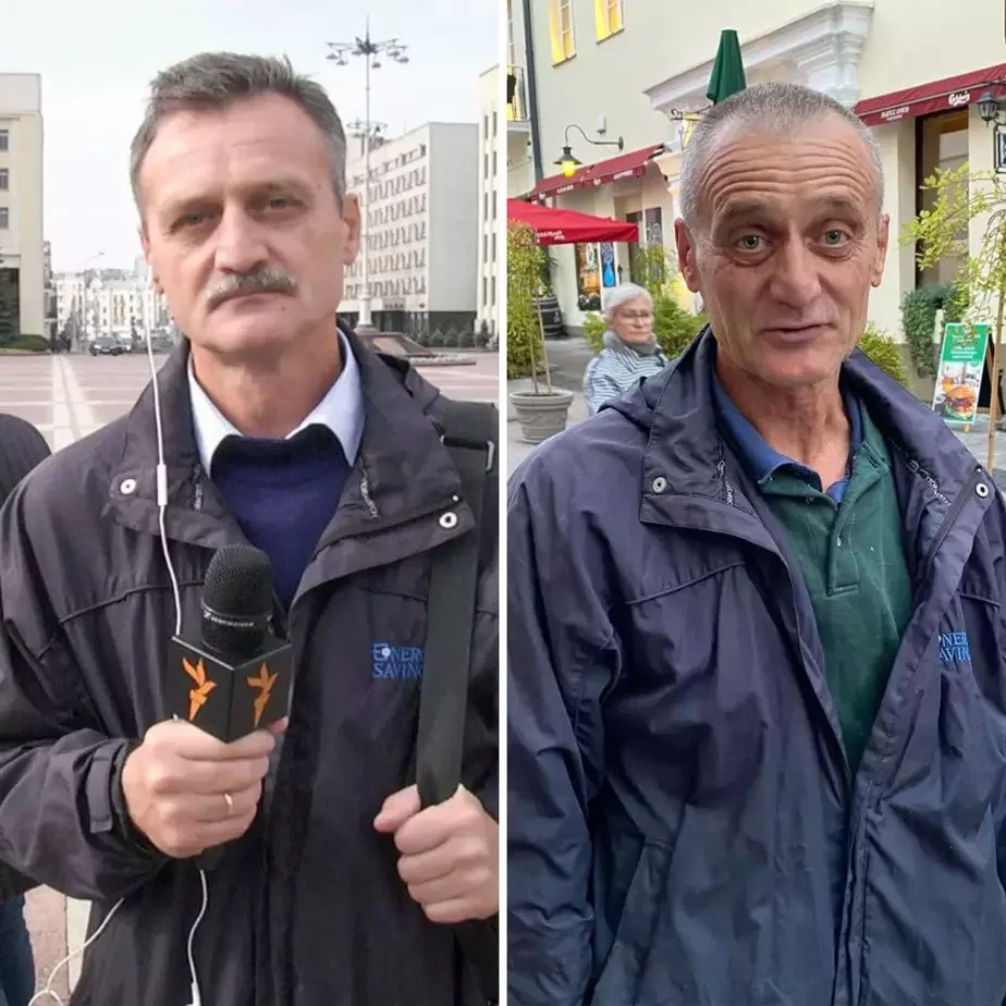 Олег Груздилович до и после освобождения