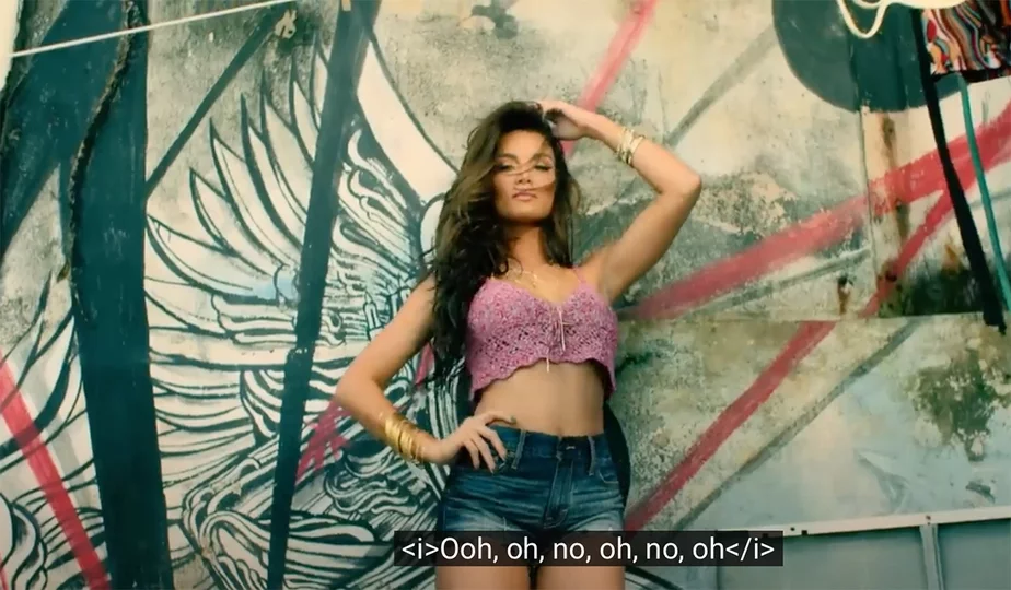 Скриншот видео клипа Despacito