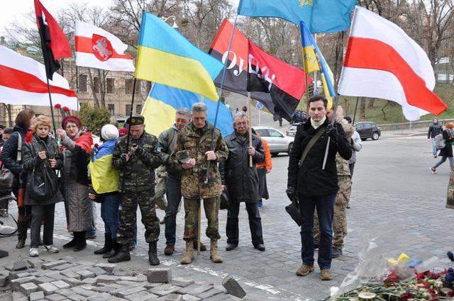 День Воли в Киеве: в столице Украины прошла акция солидарности с белорусскими политзаключенными 07